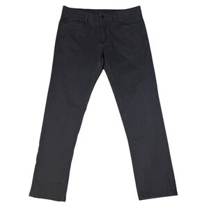English Laundry Mens Straight Leg 5-Pocket Stretch Pants Charcoal Grey 36x34